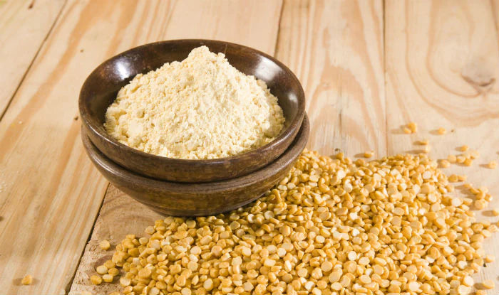 Premium Desi Gram Flour (Basan) – Pure & Fresh | Chinki Snacks 900Gm