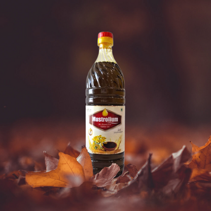 Pure Mustard Oil – 100% Natural | No Palm Oil | Cold Pressed Sarson Tel 1 litre