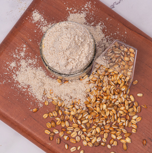 Premium Jau Sattu – Roasted Barley Flour for Summer Cooling & Digestion  400gm