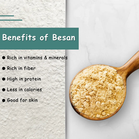 Premium Desi Gram Flour (Basan) – Pure & Fresh | Chinki Snacks 900Gm