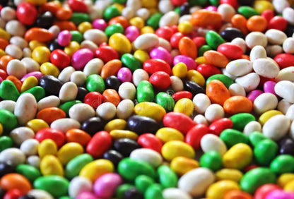 Premium Sugar Coated Saunf Candy | Sweet & Refreshing Mouth Freshener | Traditional Indian Mukhwas 100gm